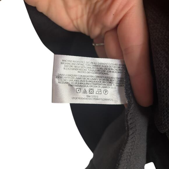 Orvis Full-Zip Jacket Men’s Gray Black Medium Fleece Lined Outdoor Classic - Picture 9 of 10